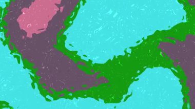 Arkaplan soyut, soyut akışkan hareket animasyonu canlı renklerle dinamik ve sanatsal bir arkaplan yaratmak, Stock telif hakkı olmayan videolar.