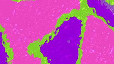 Sıvı Su C 'yi soyutlar, canlı renklerle ve akışkan dokularla soyut animasyon arka planı, kıvrımlı, sıvı benzeri dokular, Stock telif hakkı olmayan videolar.