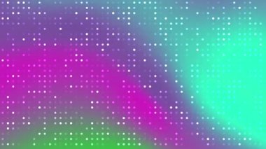 Soyut arkaplan, soyut renkli noktalar canlı bir gradyan grafik animasyonu, Video Stoku telif hakkı.