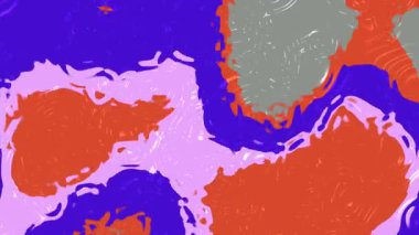 Soyut arkaplan, canlı renklere ve sıvı dokulara sahip soyut animasyon arkaplanı dinamik bir etki yaratır, Stock telif hakkı olmayan videolar.