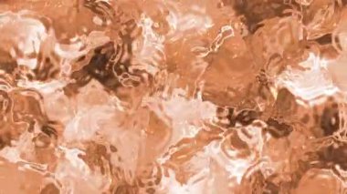 Soyut Plastik Su, Soyut Sıvı Karamelize Arkaplan Dalgalanan Yüzey ve Parlak Yansımalar, telif hakkı olmayan hisse senedi.