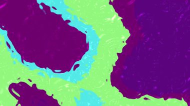 Sıvı Su C 'nin soyutlamaları, canlı renklerin soyut taşınması, yaratıcı projeler ve görsel efektler için harika, Video Stoku kraliyet ailesi.