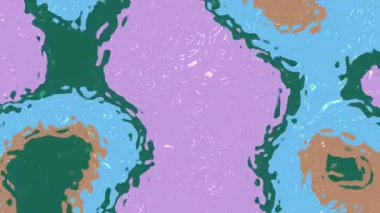 Özet, Soyut Renkli Sıvı Hareket Arkaplanı Akışkan Şekiller ve Dinamik Hareket, Stok telif hakkı olmayan video.