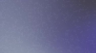 Soyut arkaplan, soyut canlandırılmış arkaplan mavi ve mor gradyan üzerinde hareket eden beyaz noktalar, Stock telif hakkı olmayan video.
