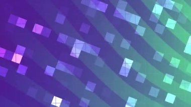 Soyut Twirls Blink Square, soyut hareketli mozaik arkaplan renkli geometrik şekiller ve çapraz çizgiler, serbest telif hakkı.