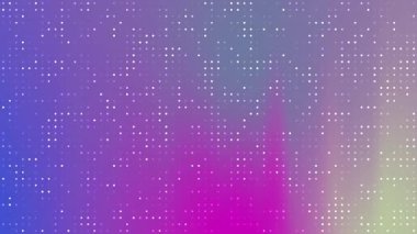 Soyut arkaplan, soyut dijital noktalar arkaplan animasyonu canlı renk gradyanı ve modern tarzda, Stock telif hakkı olmayan video.