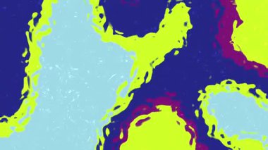 Özet, soyut renkli arkaplan, ekranda hareketli canlı şekiller ve dokular, hisse senedi telif hakkı olmayan video.