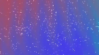 Soyut Dönen Parçacıklar, renkli bir evrende yüzen ışıldayan yıldızların soyut arkaplan animasyonu, telif hakkı olmayan stok videosu.