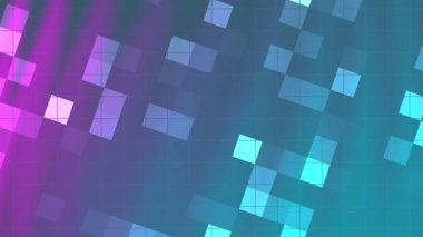 Soyut Twirls Blink Square, Dinamik Soyut Gradyan Arkaplan Modern Tasarımlar İçin Hareketli Geometrik Şekiller, telif hakkı olmayan hisse senetleri.