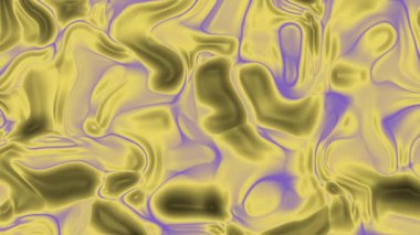 Yaratıcı modern tasarım ve projeler için soyut plastik, soyut sıvı sarı ve mor arkaplan animasyonu, Video Stock kraliyet ailesi.