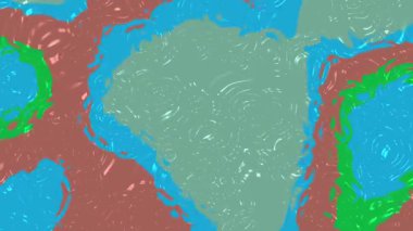 Soyut arkaplan, soyut renkli sıvı hareketli arka plan animasyonu parlak renkler ve akan dokular, Stock telif hakkı olmayan video.