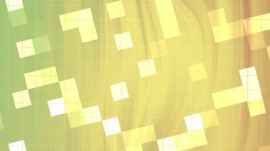 Twirl Blink Square, animasyon kareli soyut ızgara deseni ve değişken renklerde akan bir arkaplan, Video Stoku telif hakkı.