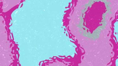 Sıvı Su C 'yi soyutlar, canlı renklere ve hareketli şekillere sahip soyut sıvı arkaplan animasyonu, Stock telif hakkı olmayan video.