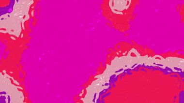 Arkaplan soyut, soyut ve renkli sıvı doku canlı pembe ve mor renkler hareket halinde, Stock telif hakkı olmayan video.