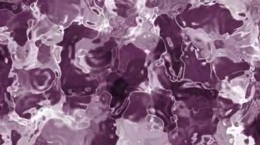 Soyut Plastik Su, soyut mor sıvı doku arka plan, akıcı, kusursuz döngü, sanatsal, modern tasarım, Video Stoku kraliyet ailesi.
