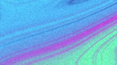 Parlak mavi, mor ve yeşil renk gradyan desenli soyut Twirl Gürültüsü, Soyut akış arkaplanı, Stock telif hakkı olmayan video.