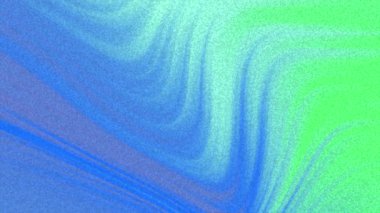 Sanatsal Tasarımlar İçin Soyut Döndürme Gürültüsü, Mavi, Yeşil ve Mor Girdaplı Soyut Akışkan Hareket Arkaplanı, Video Stoku Krallığı.