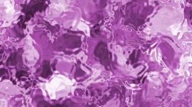 Soyut plastik su, soyut mor sıvı yüzey animasyonu akışkan hareket ve yansıtıcı parlak doku, telif hakkı olmayan hisse senedi.