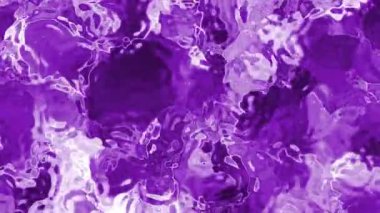 Soyut Plastik Su B, soyut mor sıvı arka plan akışkan ve dalgalı yüzey, pürüzsüz döngü, telif hakkı olmayan sermaye.