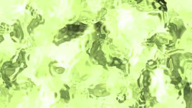 Soyut Plastik Su A, soyut sıvı yeşil animasyon, akışkan sıvı doku ve parlak ışık yansımaları, soylu serbest hisse senedi..