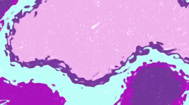 Sıvı Su C 'nin soyut versiyonu, dinamik hareketli arka planda canlı renklere sahip sıvı şekillerin soyut dijital animasyonu, telif hakkı olmayan hisse senedi..