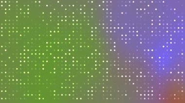 Soyut arkaplan, soyut gradyan arkaplan, ekranda kusursuz bir döngü içinde hareket eden canlandırılmış noktalar, telif hakkı olmayan hisse senedi..