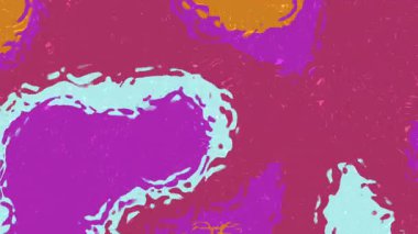 Arkaplan soyut, soyut renkli sıvı canlı renkler ve organik dokular, hisse senedi telif hakkı olmayan video animasyonu.