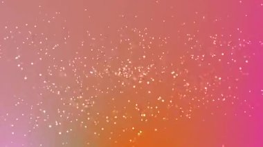 Soyut Dönen Parçacıklar, soyut ışıldayan parçacık akışı hareketli bir gradyan renk arkaplanı, telif hakkı olmayan stok.