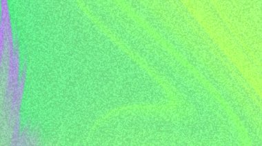 Parlak yeşil ve mor renkli soyut Twirl Noise, soyut animasyon arkaplanı ve dinamik hareket tasarımı, Video Stok telif hakkı.