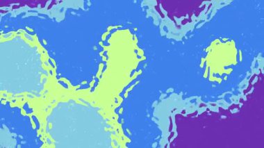 Soyut arkaplan, canlı renklere sahip soyut akıcı animasyon ve yaratıcı altyapılar için organik şekiller, telif hakkı olmayan stok videosu.