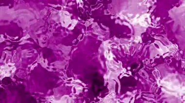 Soyut Plastik Su, Soyut Akışkan Mor Hareket Arkaplanı Sıvı Doku ve Dalgalı Yüzey Animasyonu, Video Stoku Krallığı.