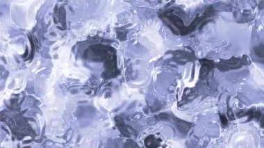 Soyut Plastik Su A, Soyut Sıvı Sıvı Yüzey Dokusu Parıldayan Işık Yansımaları ve Dinamik Hareket, Hisse senedi telif hakkı olmayan video.