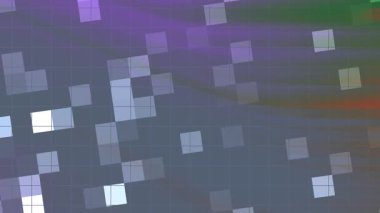 Twirl Blink Square, geometrik şekilli soyut dijital hareket grafiği ve animasyon arka plan görselleri, telif hakkı olmayan hisse senedi.