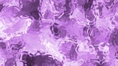 Soyut Plastik Su, soyut mor sıvı arka plan, yavaş çekimde parıldayan ışık yansımaları, Video Stok kraliyet ailesi..