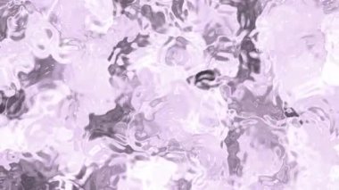 Soyut Plastik Su B, Soyut Pembe ve Gri Sıvı Yüzey Arkaplan ve Dokular İçin Kusursuz Döngü, Video Stoku Krallığı.