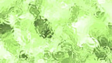 Soyut Plastik Su B, soyut yeşil sıvı dalgalanan su yüzeyi ile parıldayan arka plan, Stock telif hakkı olmayan video.