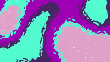 Sıvı Su C 'yi soyutlar, dinamik şekilli soyut akışkan hareket arkaplanı ve canlı renk geçişleri, Video Stoku kraliyet ailesi.