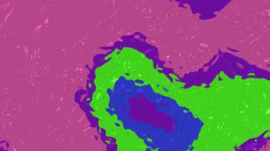 Sıvı Su C 'yi soyutlar, canlı renklerde soyut sıvı şekiller kusursuz döngü animasyonunda hareket eder, Video Stoku kraliyet ailesi.