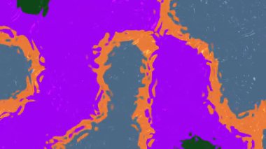 Sıvı Su B 'nin soyutlamaları, canlı renklere, akışkan hareketlere ve dinamik kalıplara sahip soyut canlandırılmış arka plan, Stock telif hakkı olmayan videolar.