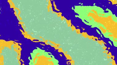 Soyut arkaplan, soyut renkli sıvı boya akan canlı renklerle arka plan animasyonu, Stock telif hakkı olmayan video.