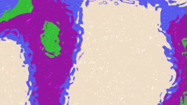 Arkaplan soyut, soyut renkli sıvı arkaplan animasyonu canlı boya renkleri ve girdap hareketi, Video Stok telif hakkı.