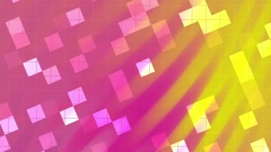 Soyut Twirls Blink Square, geometrik şekilli soyut hareket grafiği ve değişken renk geçiş geçmişi, telif hakkı olmayan hisse senedi.