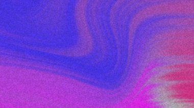 Soyut Twirl Gürültü, kabarık desenli soyut akışkan sanat ve canlı mavi ve mor renkler, Video Stok kraliyet ailesi.