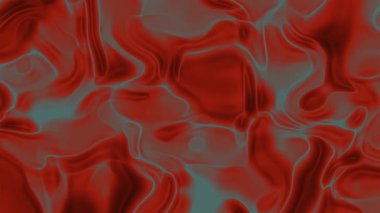 Akan ve dinamik şekilli soyut Plastik, soyut kırmızı ve gök mavisi hareketli arka plan animasyon, telif hakkı olmayan hisse senedi.