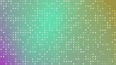 Soyut arkaplan, hareketli noktalı soyut dijital arkaplan animasyonu ve renkli bir gradyan fon, Video Stok telif hakkı..