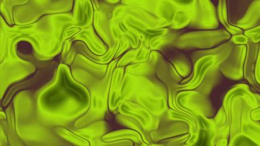 Soyut Plastik, soyut yeşil sıvı arka plan, akışkan hareket ve yaratıcı tasarımlar için dinamik şekiller, telif hakkı olmayan hisse senetleri.