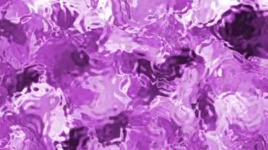 Soyut Plastik Su B, Dalgalanmalar ve Yansımalarla Soyut Mor Sıvı Yüzey, Kusursuz Özgeçmiş Döngüsü, Telif Belgesi Yok.