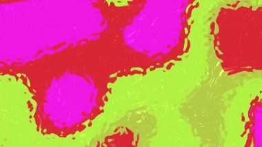 Arkaplan soyut, soyut renkli sıvı boya dokusu arka plan hareketli ve akışsız döngü animasyonu, Stock telif hakkı olmayan video.