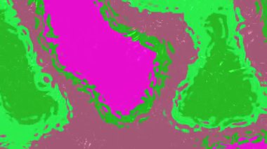 Soyut arkaplan, Dinamik Soyut Sıvı Boya Akımı Arkaplan Canlı Yeşil ve Pembe Renkler, Video Stoku kraliyet ailesi.