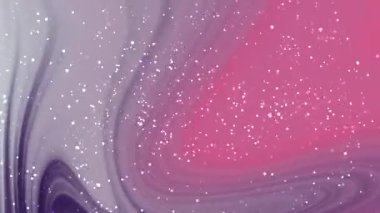 Soyut Parçacıklar, Soyut Pembe ve Mor Girdaplar Modern Sanatsal Arkaplan İçin Parlak Noktalar,.